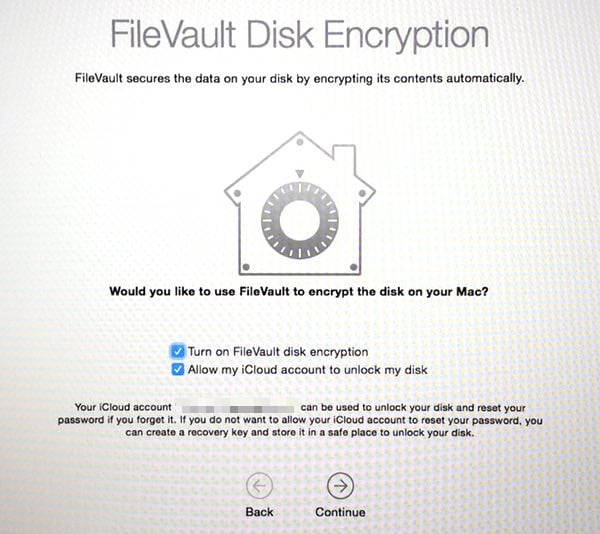 mac unlock filevault