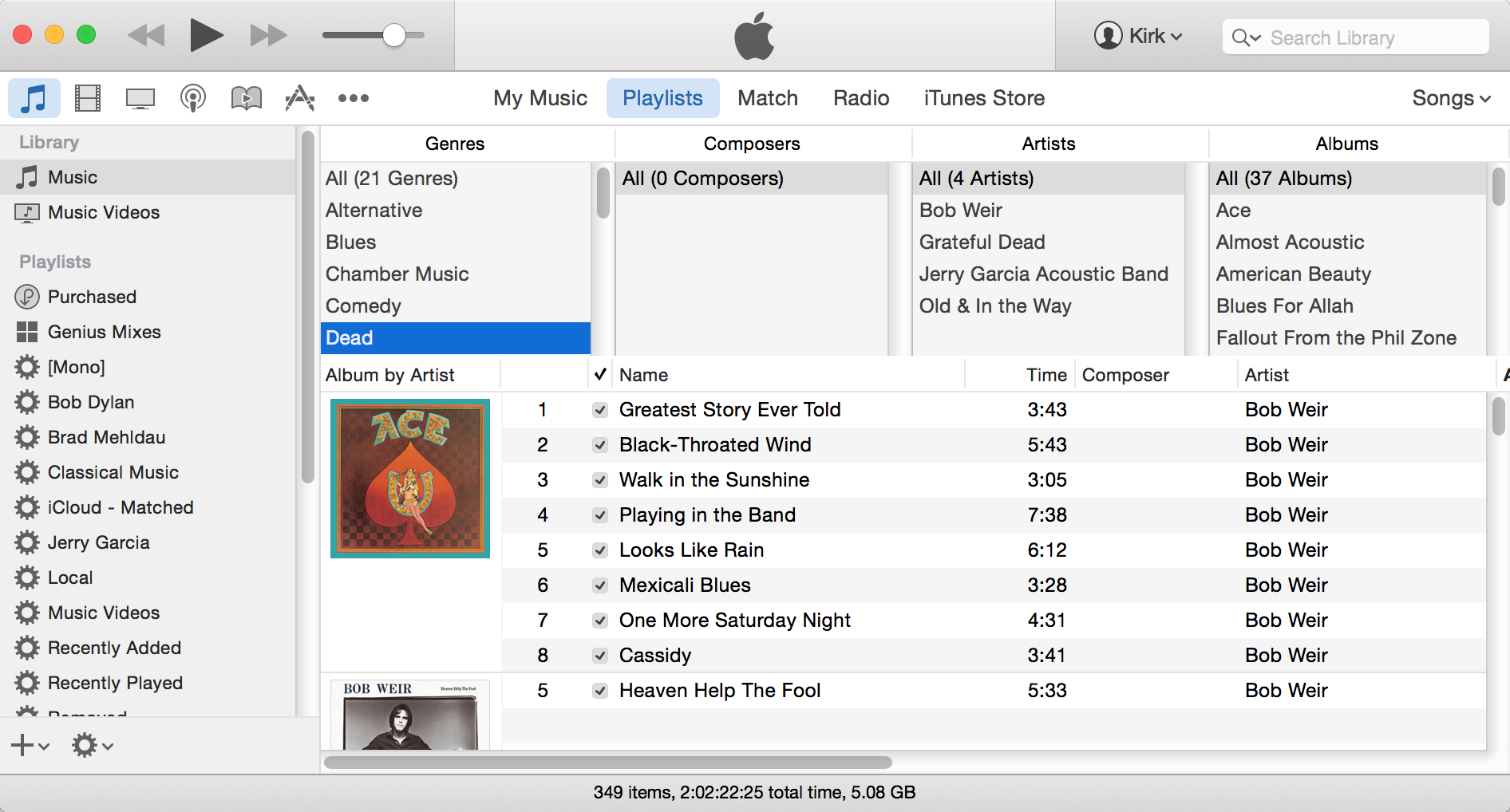 Turn on iCloud Music Library