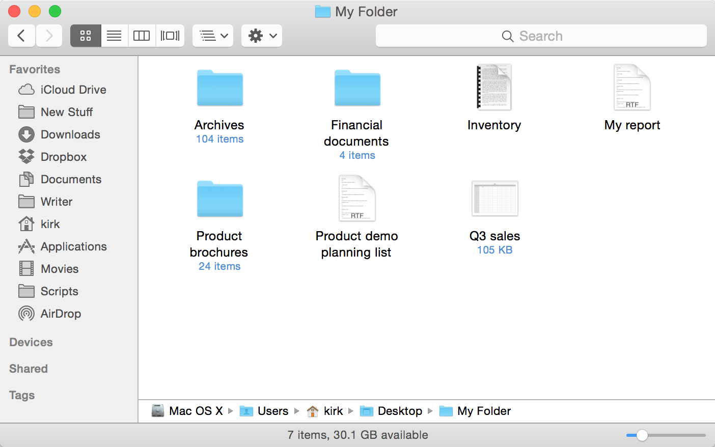 See all windows shortcut on a Mac