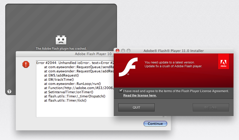 flash player chrome