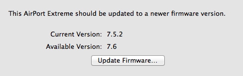 Klæbrig fangst mover Apple Updates AirPort Time Capsule and AirPort Base Station Firmware - The  Mac Security Blog