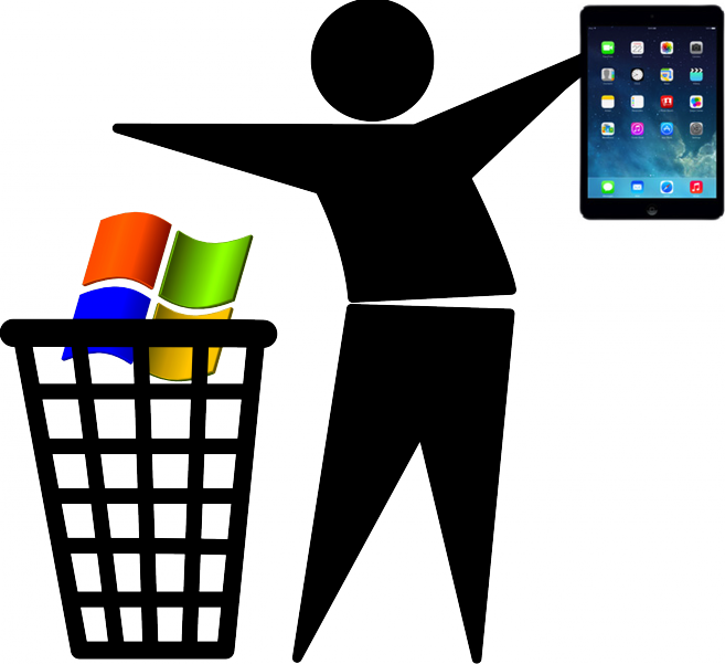 Trashing XP for iPad