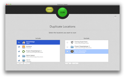 Customize your search by adding or removing locations