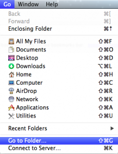 Go to Folder