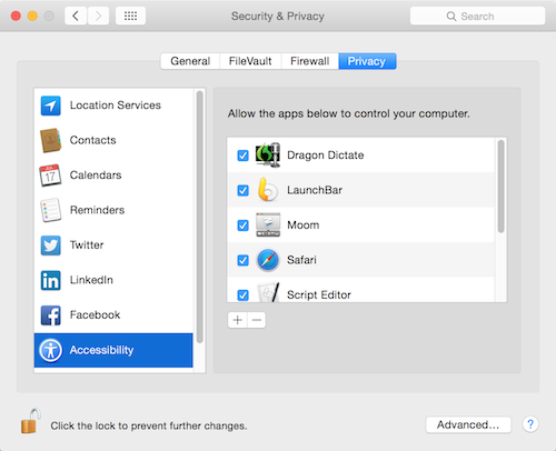 Change Mac Security Settings For Apps