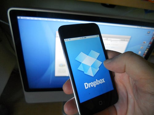 Dropbox on Mac and iOS iPhone