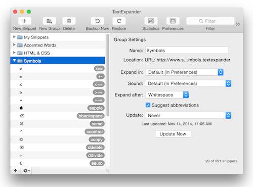 TextExpander