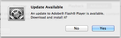 Flash player update mac safari