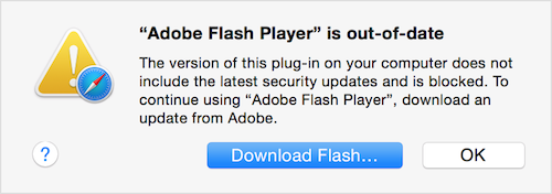 Yosemite Safari download Flash