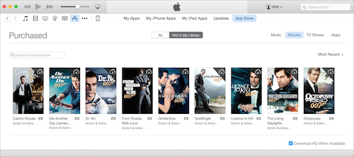 iTunes Store purchased 