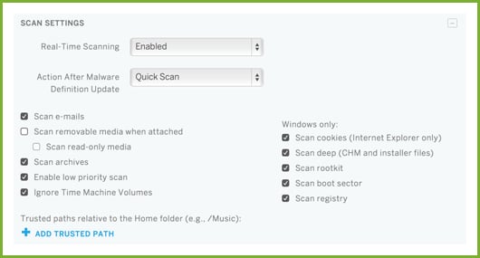 Flextivity real time scanning