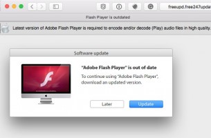 adobe flash player pop up mac