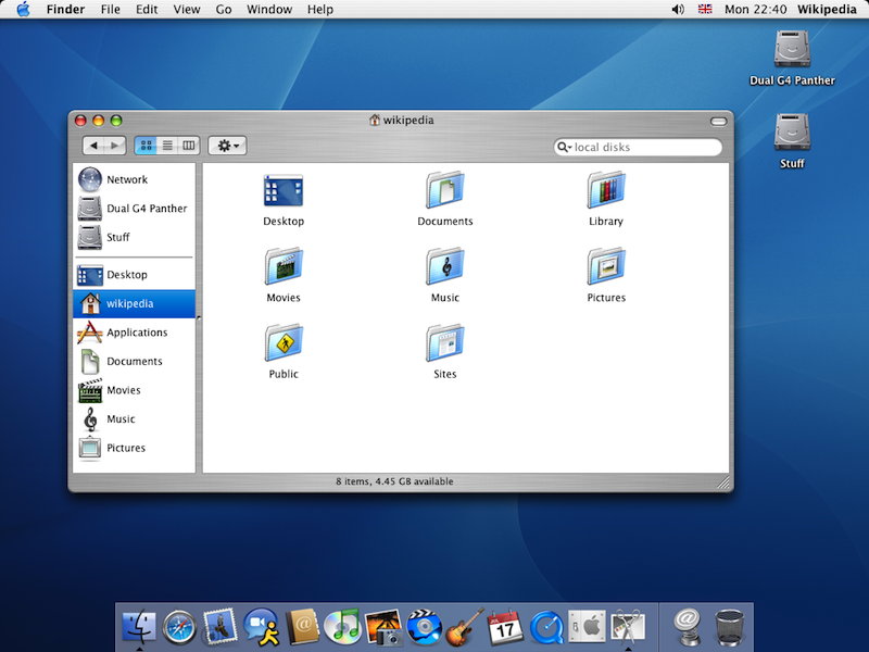 Timeline Of Key Features Added To Every Mac Os X Release To Date The Mac Security Blog