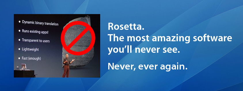 Rosetta: You'll never see it (again).
