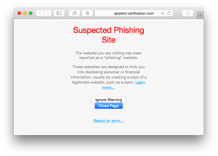 iCloud phishing email targeting Apple iPhone and Mac users