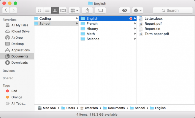 Mac Column View How to Keep Your Mac Organized All School Year - The Mac Security Blog