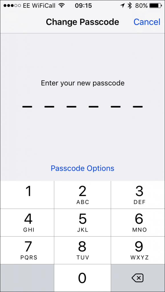 change-passcode
