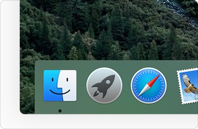 The Dock macOS Sierra