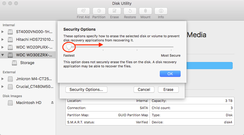 what is disk utility secure erase what is disk utility secure erase