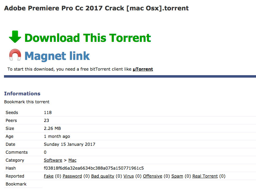 Download utorrent for mac 10.11