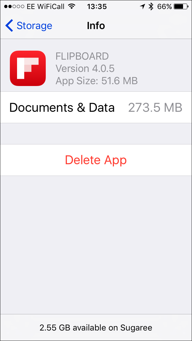 App Documents & Data
