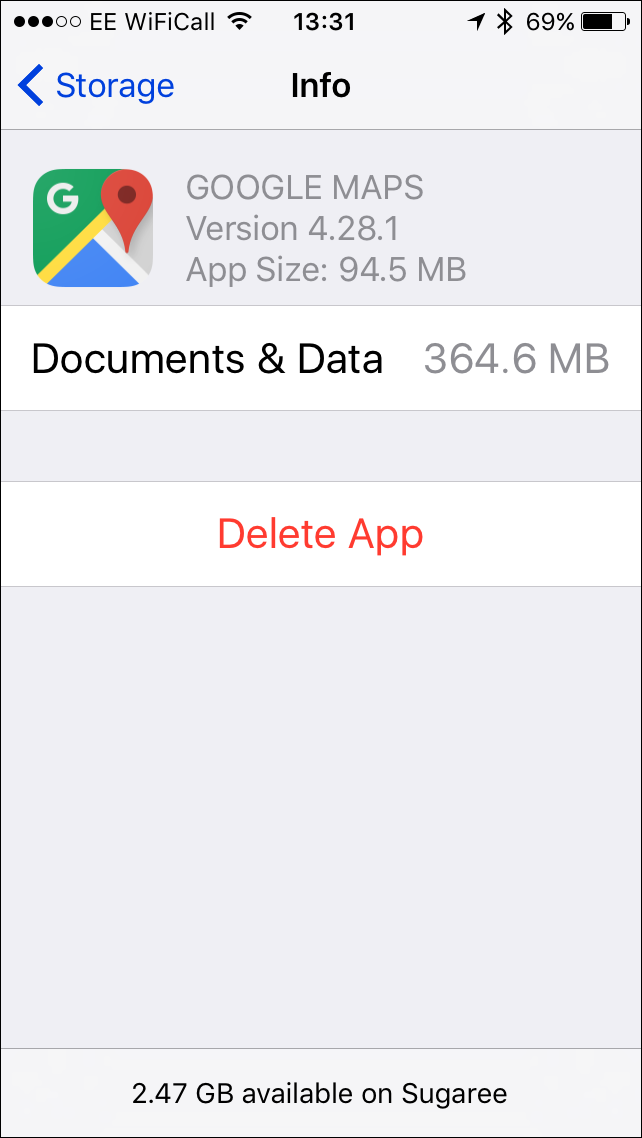 iPhone Documents & Data