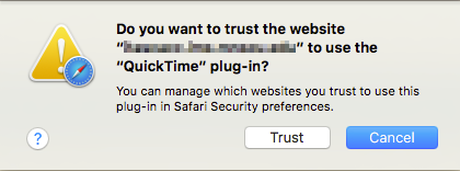Do you want to trust the website?