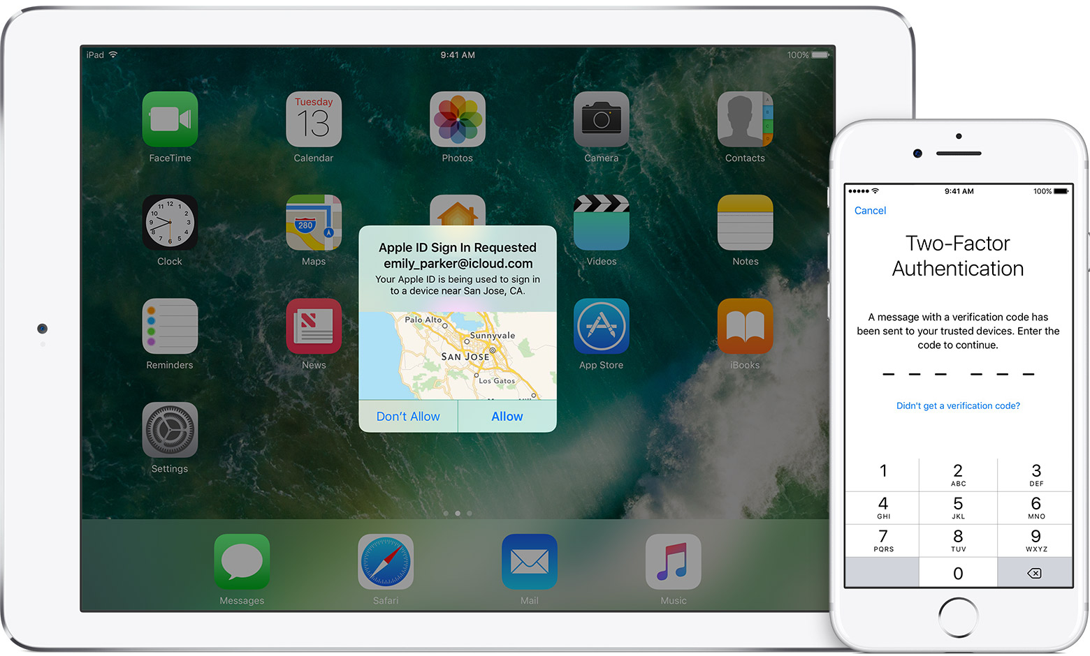 iOS 10.3 Apple ID Two Factor