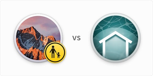 macOS Parental Controls vs Intego ContentBarrier