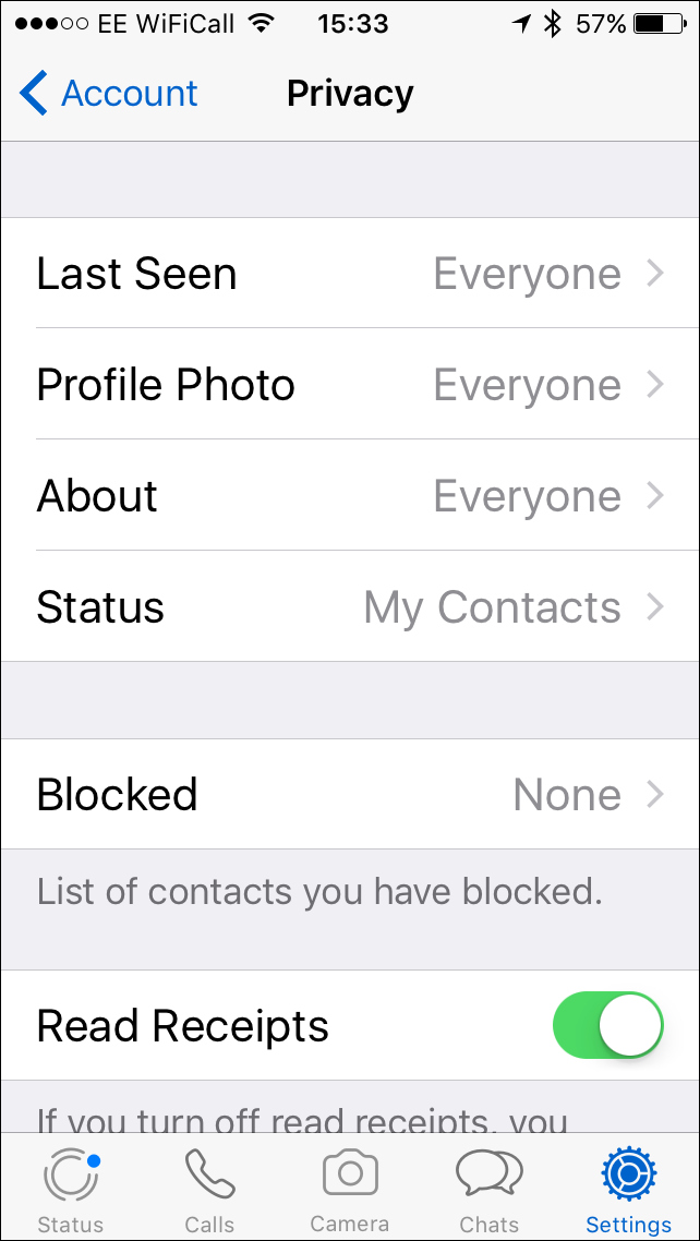 Snapchat Privacy Settings