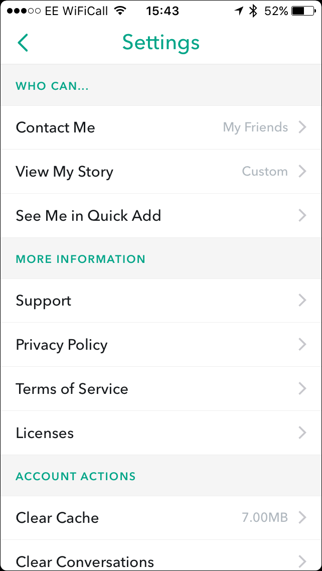 WhatsApp Privacy Settings 