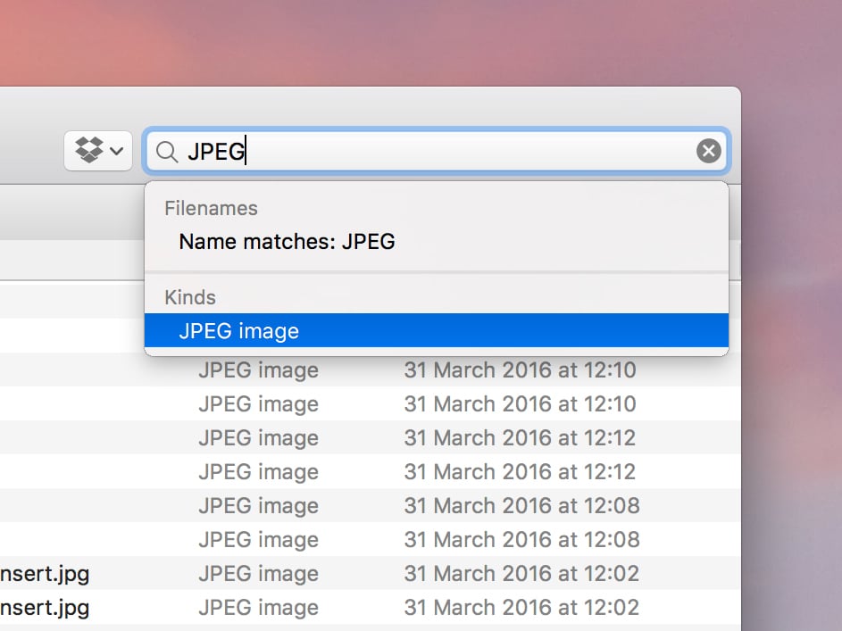 Smart Folders in Finder