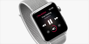 can you listen to music on apple watch series 1