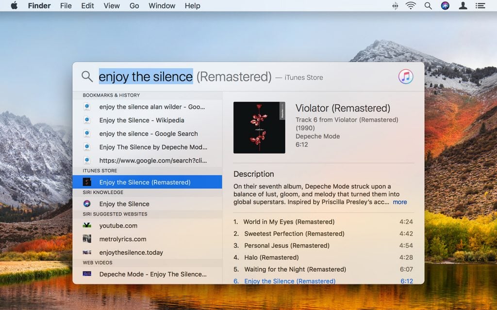 How to listen to music using Spotlight