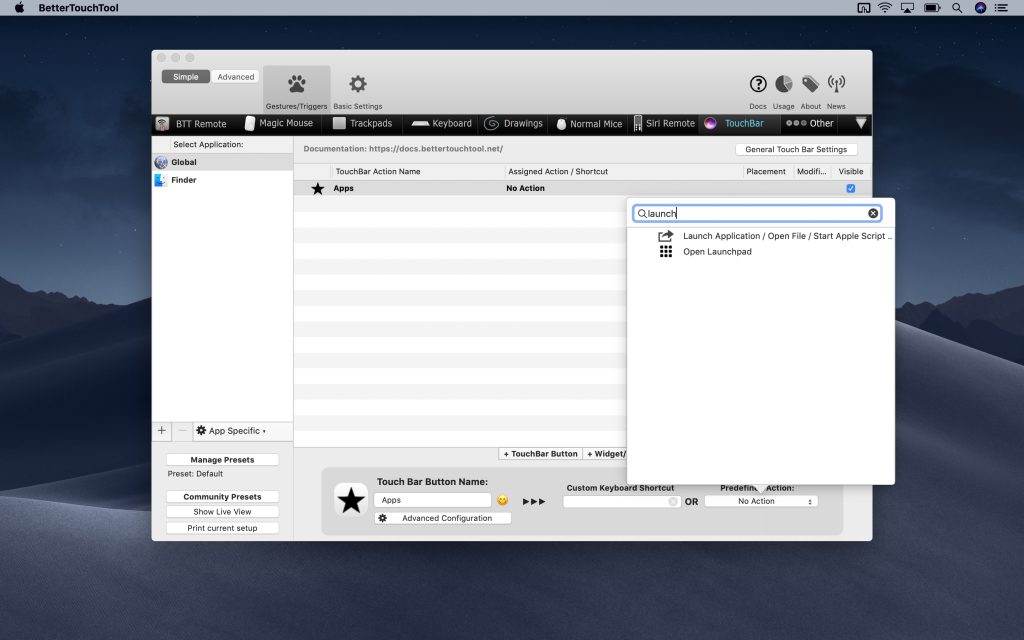 Open Launchpad