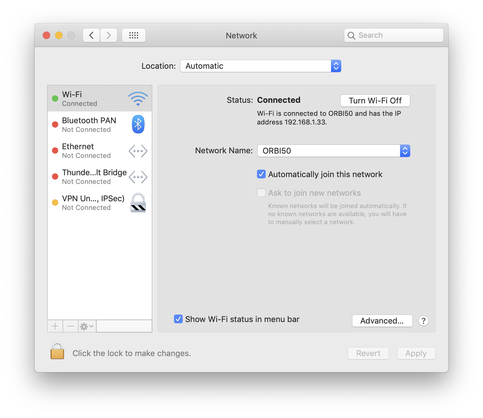 Change mac address hack wifi settings