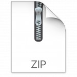macOS ZIP file attachment icon