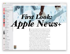 First look at Apple News+ - The Mac Security Blog