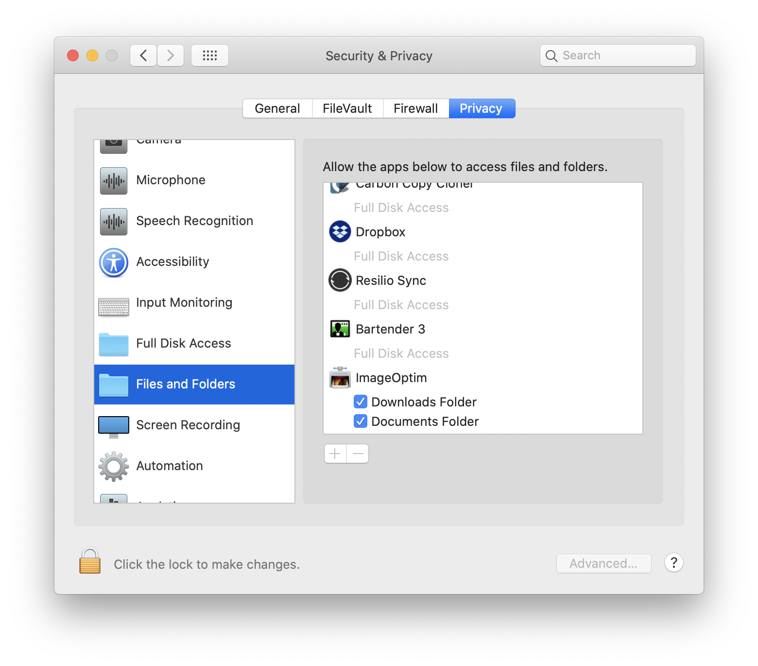 give access to screen skype for business mac