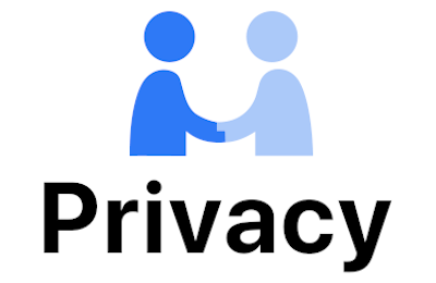 Apple Privacy handshaking icon