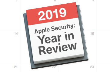 Apple Security 2019 Year in Review