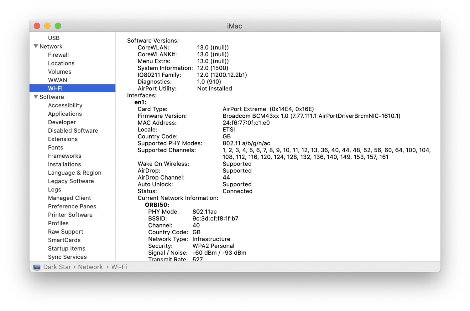 Understanding the Mac System Information App The Mac Security Blog