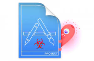 Xcodeproj file infected with XCSSET - Mac malware logo