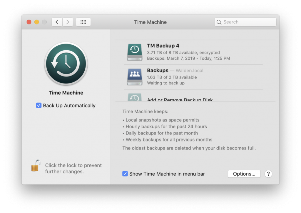 mac install from time machine backup