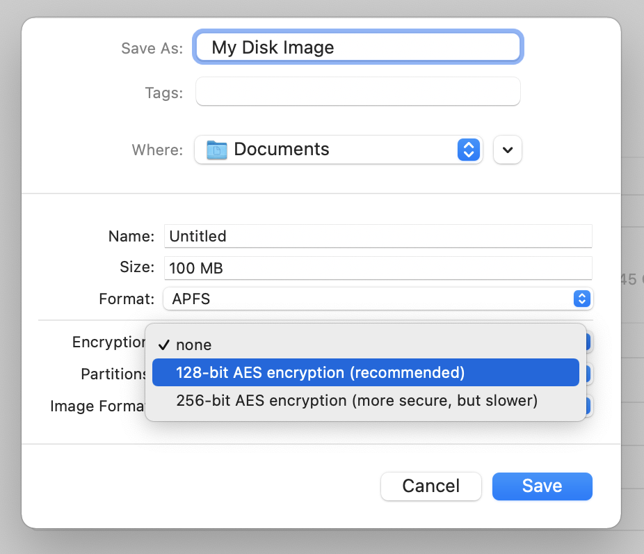 mac os x encryption