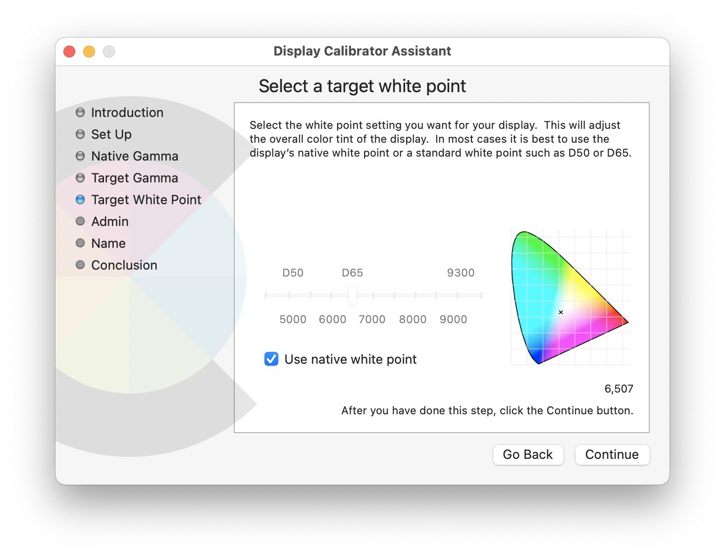 mac display profile for photo editing