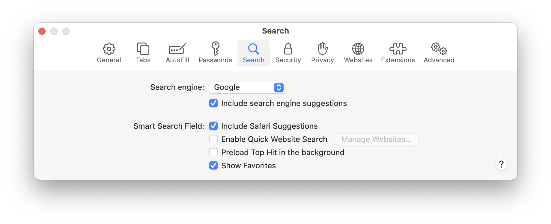 Is searching on Safari the same as Google?