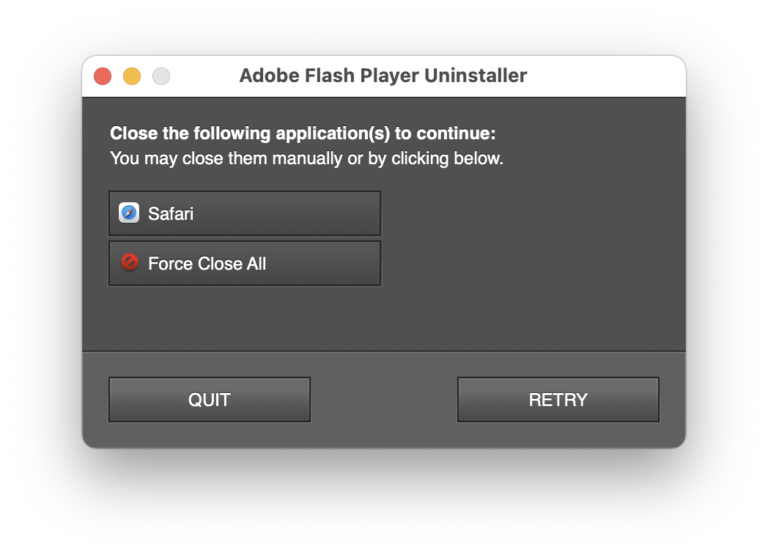 remove flash from mac os remove flash from mac os