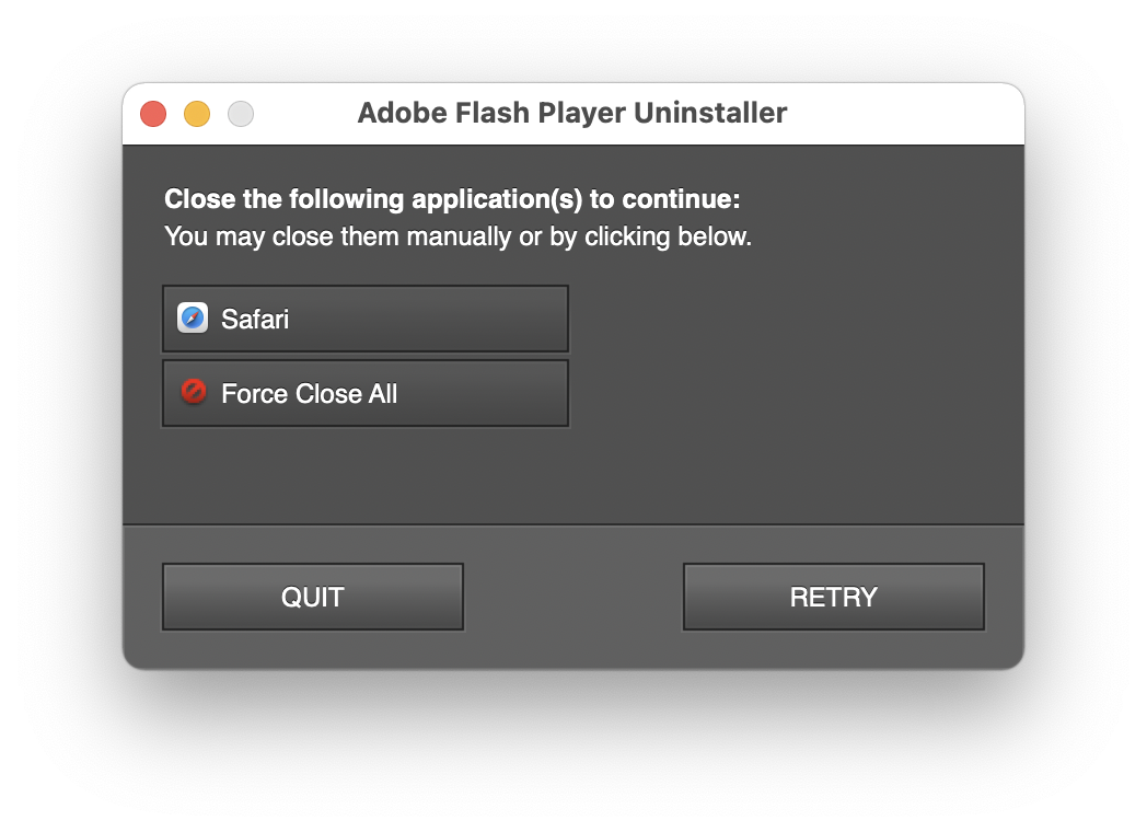 remove flash from mac remove flash from mac