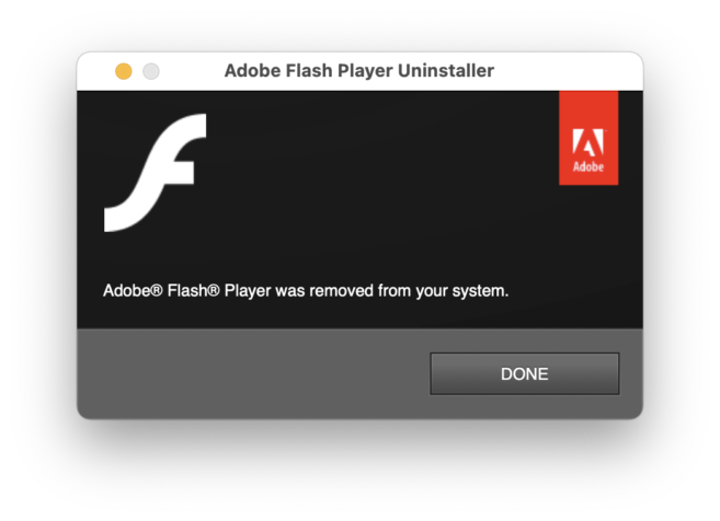 how uninstall flash player on mac